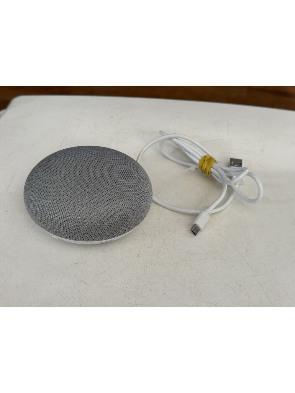 Google Home Mini Smart Assistant Speaker H0A W/ USB Power Cord
